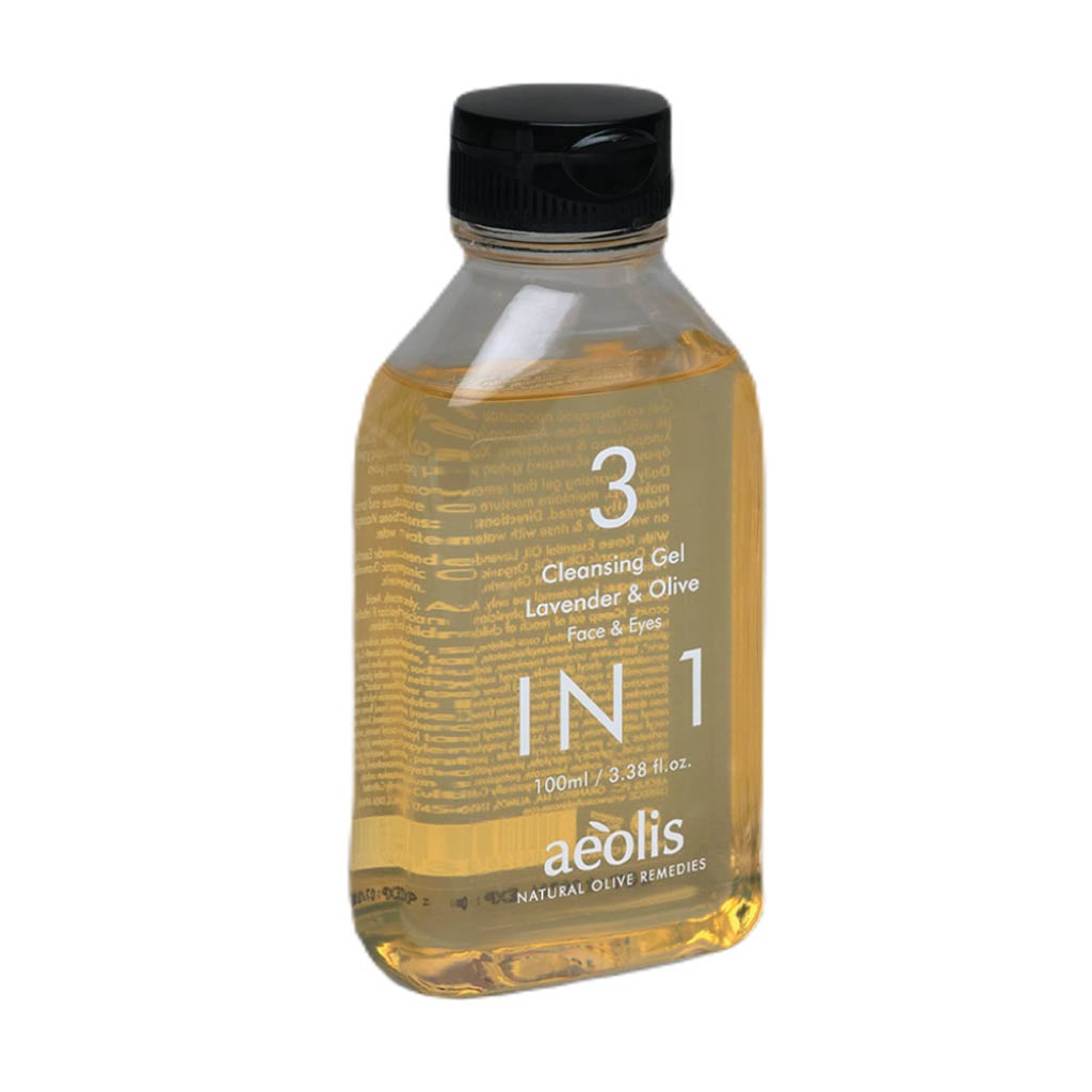 3-In-1-Cleansing-Gel-For-Face-and-Eyes-With-Essential-Oil-Lavender-and-Olive.-Cleansing_-Make-Up-Remover_-Hydration_-Rejuvanation_-100Ml