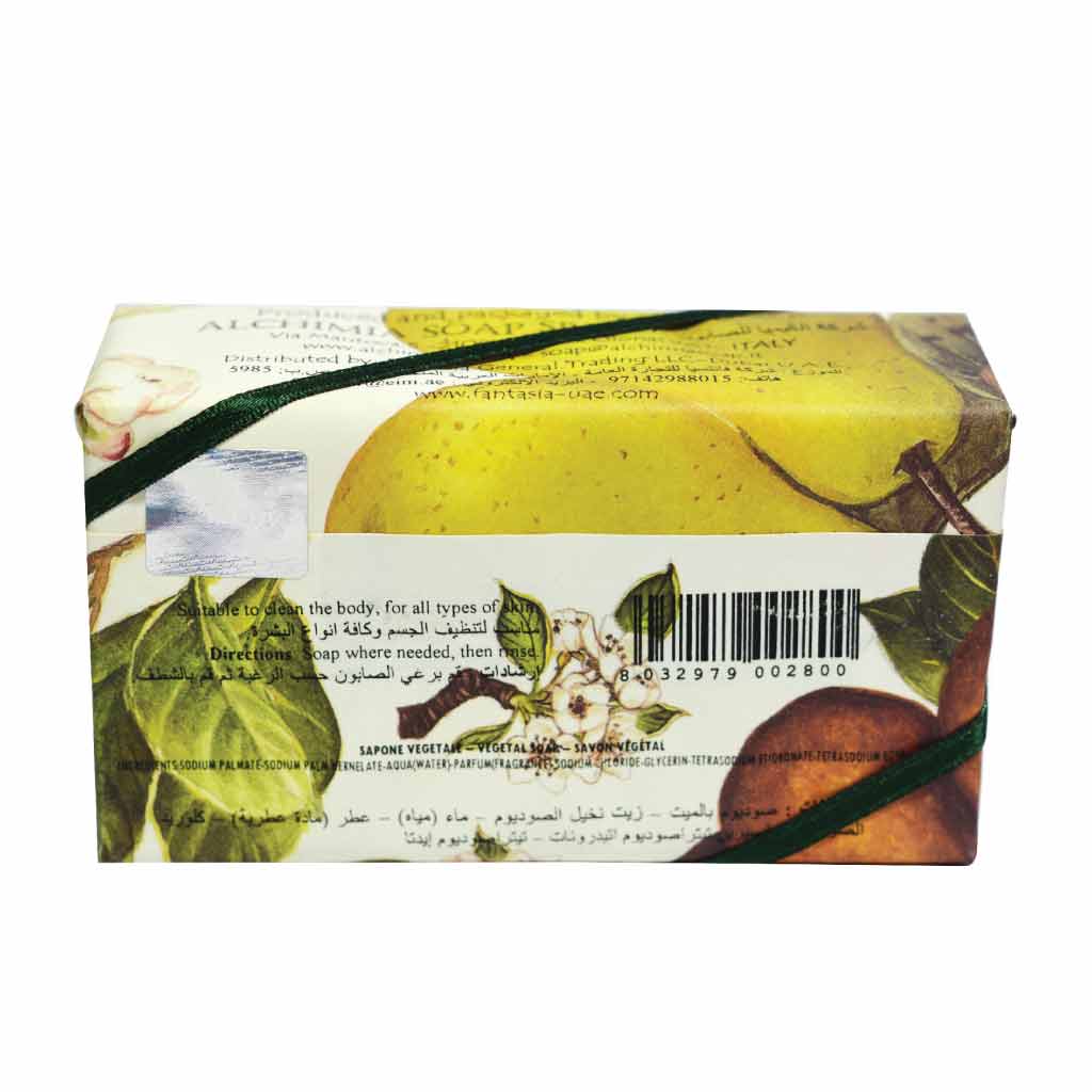 Alchimia-Vegetal-Pear-Soap-Bar-200-g