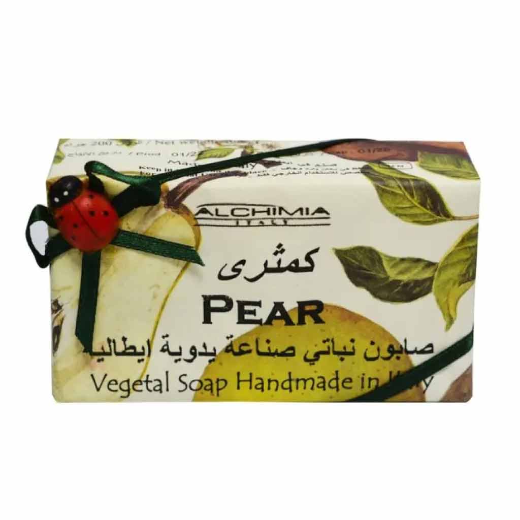 Alchimia-Vegetal-Pear-Soap-Bar-200-g