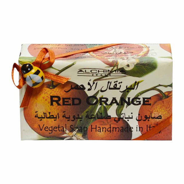 Alchimia-Vegetal-Soap-Red-orange-200G-_4-pcs