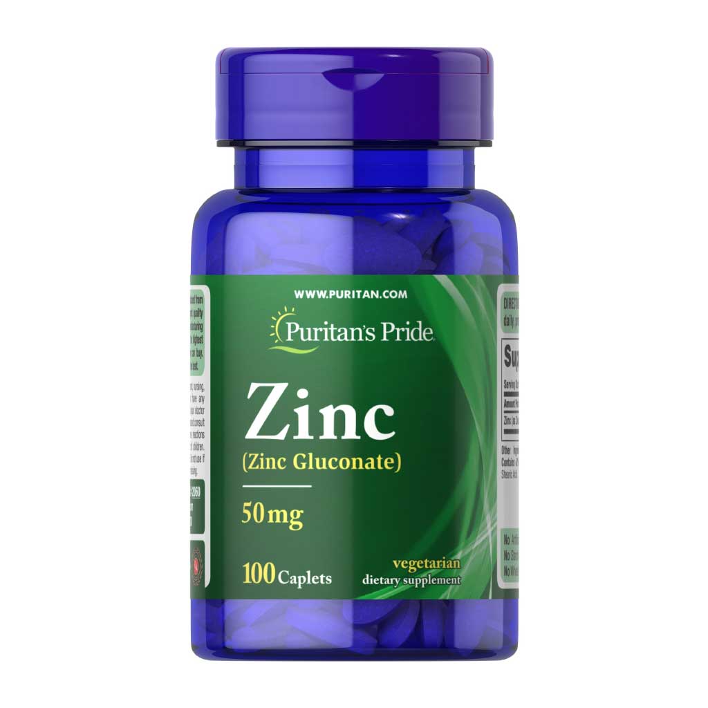 Puritan’s Pride Zinc 50 mg Caps 100's Wellness Terminal