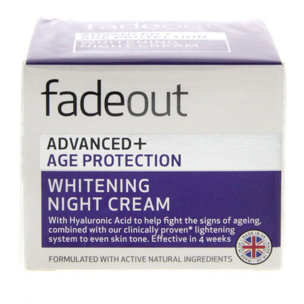 Fadeout Advance+ Age Protection Night Cream 50ml (2 pcs)