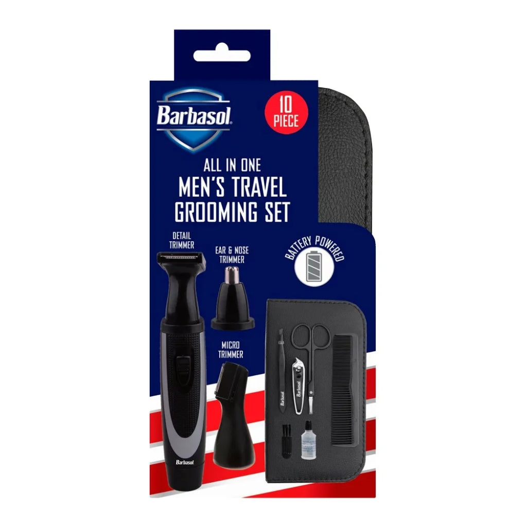 Barbasol All in one Men's Travel Grooming Set