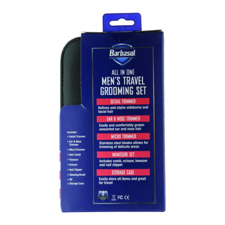 Barbasol All in one Men's Travel Grooming Set