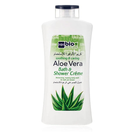 Bio Skincare Shower Creme - Aloe Vera, 750ml (3 pcs)