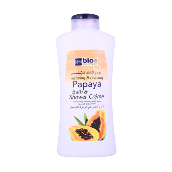 Bio Skincare Shower Creme - Papaya, 750ml (3 pcs)