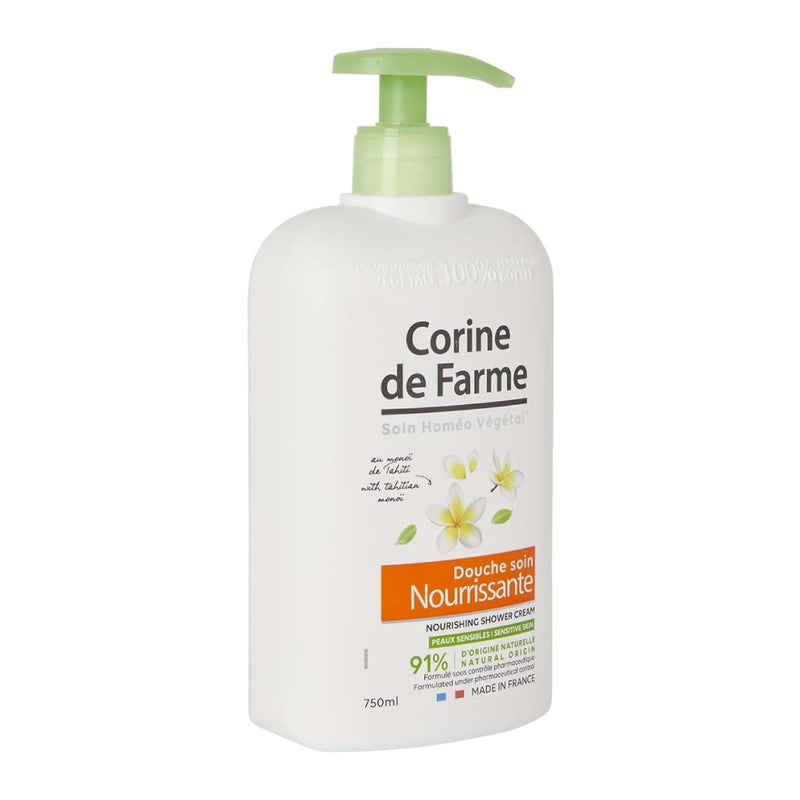 Corine De Farme Shower Cream - Monoi, 750ml (2 packs)