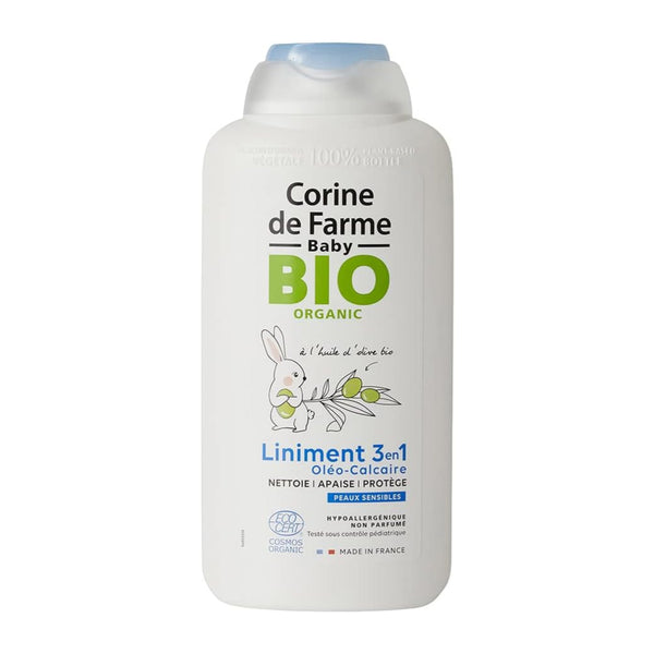 Corine De Farme Baby Bio Organic 3in1 Liniment Diaper Change, 500ml