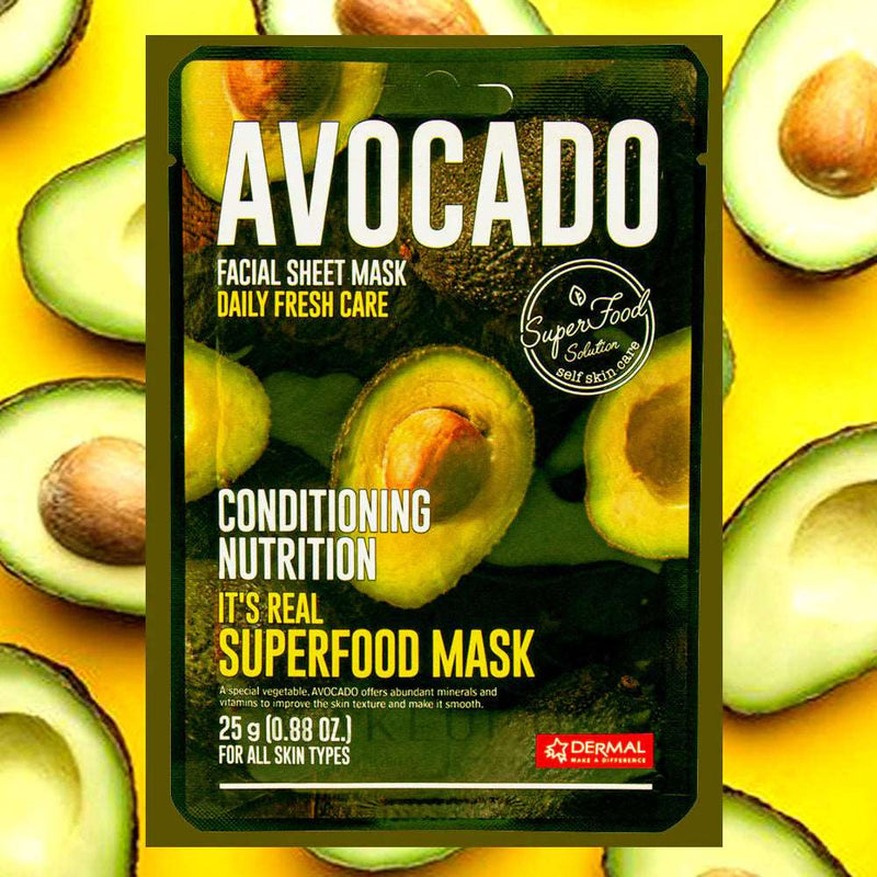 Dermal-Its-Real-Superfood-Mask-Avocado-2