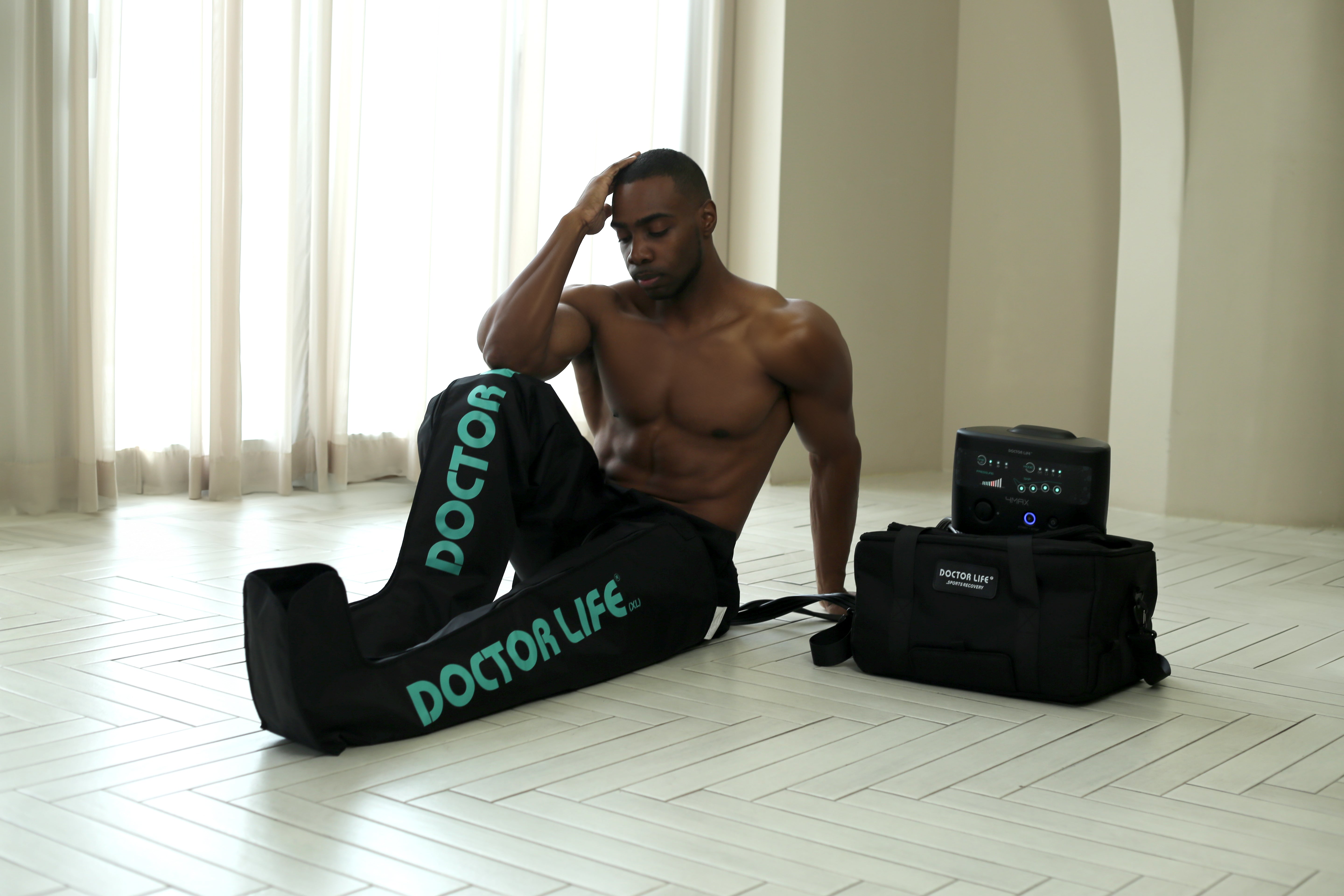 Dr.Life 4Max: Air Compression Leg Massager | Muscle Recovery