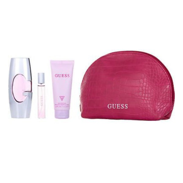 Guess Pink for Women EDP 75ml + EDP 15ml + BL100ml + Pouch