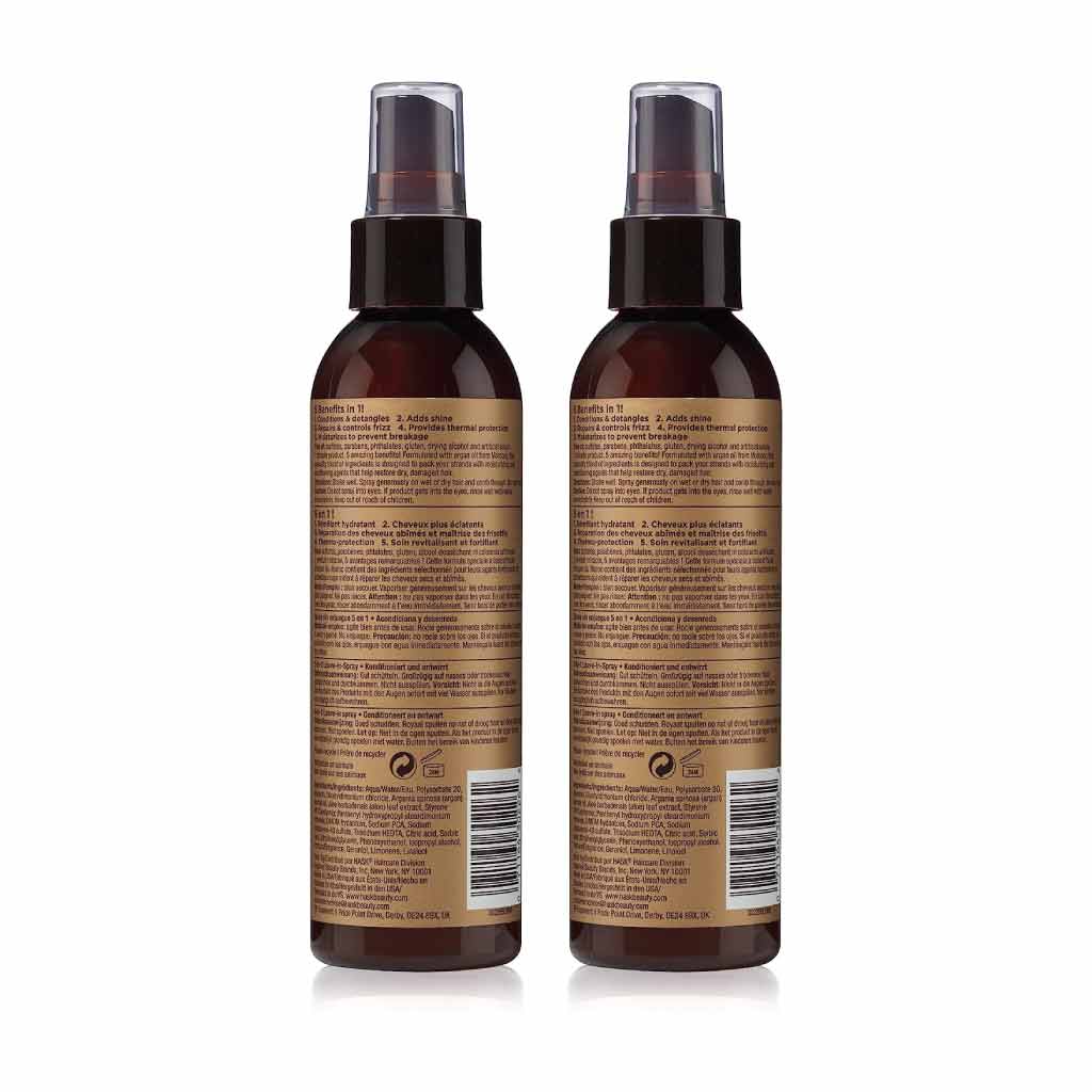 Hask Argan Oil 5 in 1 Leave-In Spray 175ml (2 pcs)