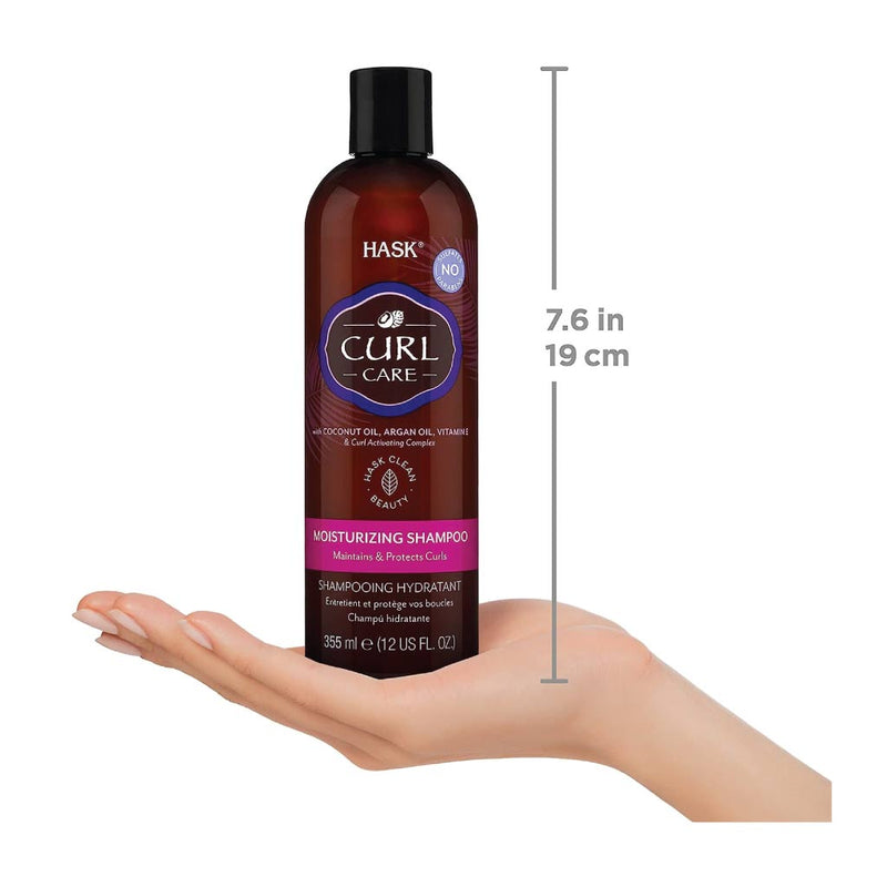 Hask Curl Care Moisturizing Shampoo 355ml (2 pcs)