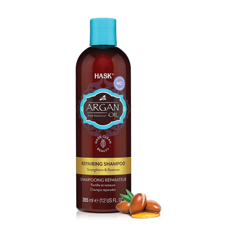 Hask Argan Oil Repairing Shampoo 355ml (2 pcs)