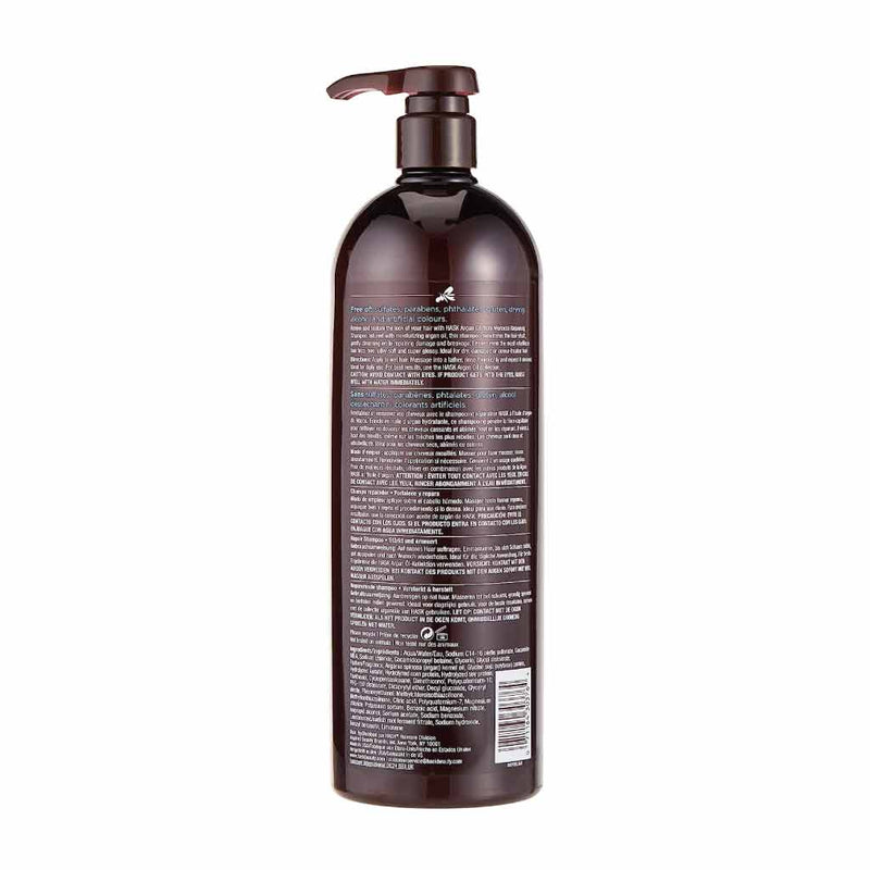 Hask Argan Oil Repairing Shampoo 1 L (2 pcs)