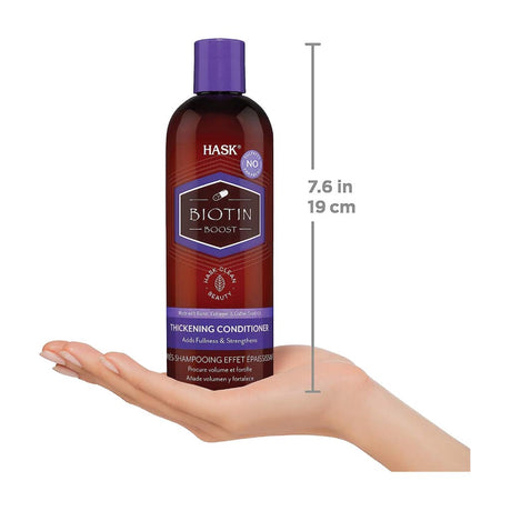 Hask Biotin Boost Thickening Conditioner 355ml (2 pcs)