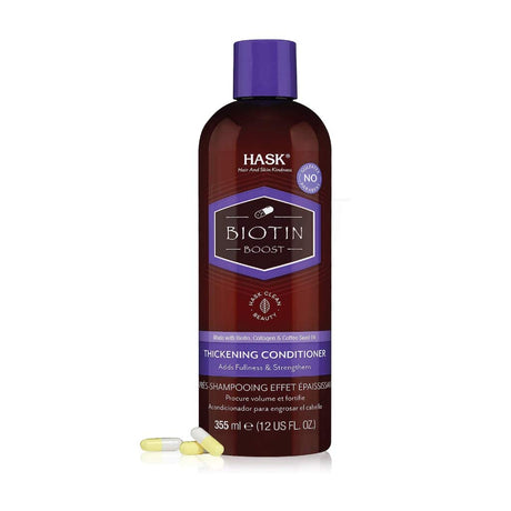 Hask Biotin Boost Thickening Conditioner 355ml (2 pcs)