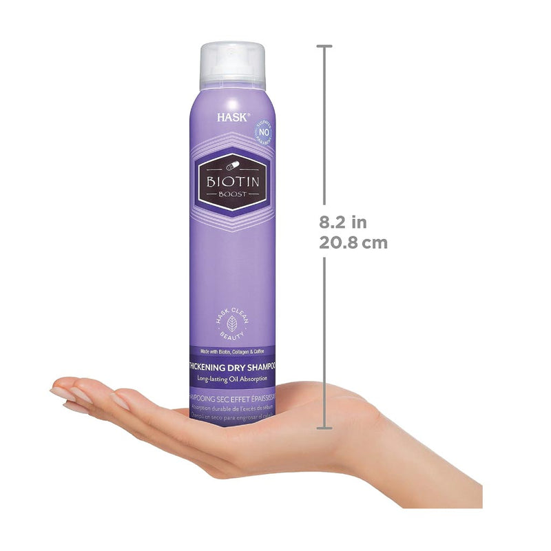 Hask Biotin Thickening Dry Shampoo 122g (2 pcs)