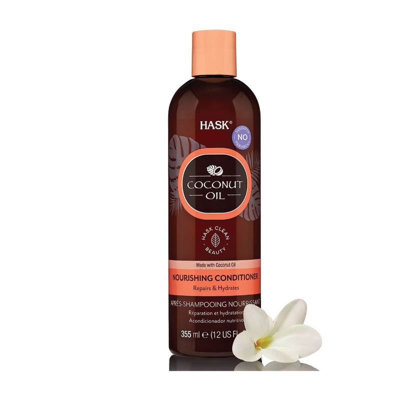 Hask Coconut Oil Nourishing Conditioner 355ml (2 pcs)