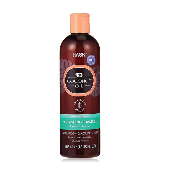 Hask Coconut Oil Nourishing Shampoo 355ml (2 pcs)
