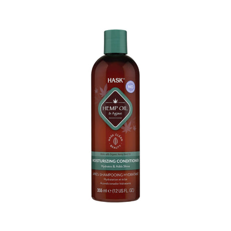 Hask Hemp Oil & Agave Moisturizing Conditioner 355ml (2 pcs)