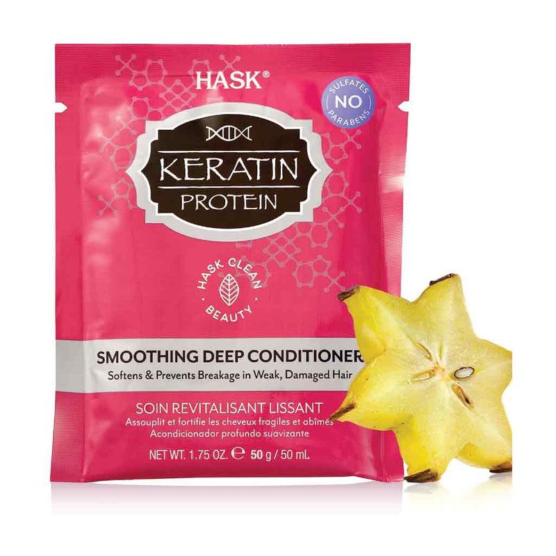 Hask Keratin Protein Smoothing Deep Conditioner 50g (5 pcs)