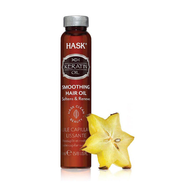 Hask Keratin Protein Smoothing Shine Oil 18ml (5 pcs)