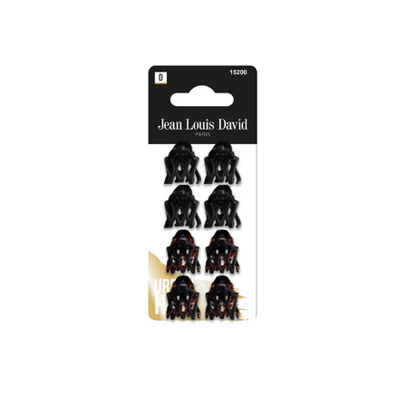 JLD Mini Claw Hair Clip 8's -15200 (3 pcs)