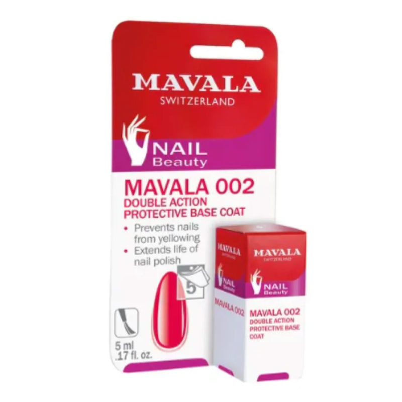 Mavala 002 Double Actn Prot B.Coat 5ml (2 pcs)