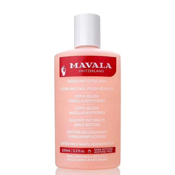 Mavala Nail Polish Remover Pink 100ml (2 pcs)