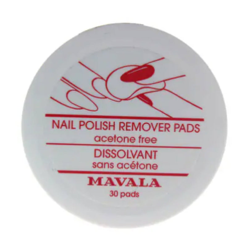 Mavala Nailpolish Remover Pads 30pcs (2 packs)