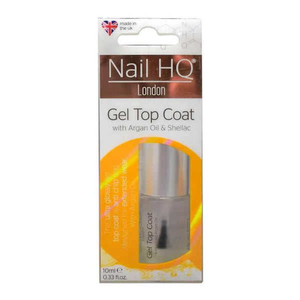 Nail HQ Gel Top Coat 10ml (2 pcs)