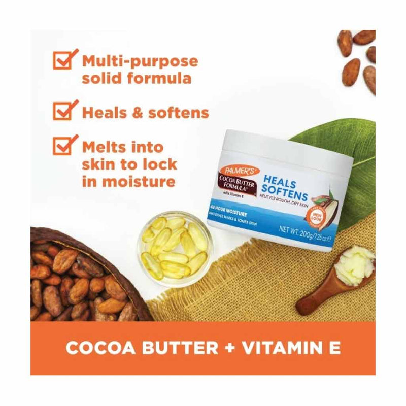Cocoa Butter Original Solid Jar 3.5oz (3 pcs)