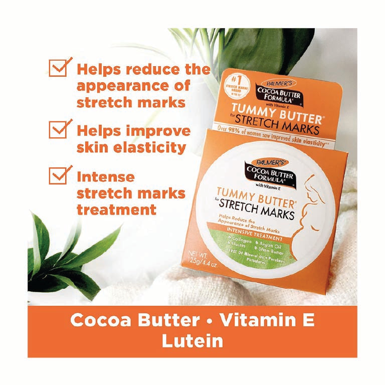 Cocoa Butter Formula Tummy Butter Stretch Marks 4.4oz (2 pcs)