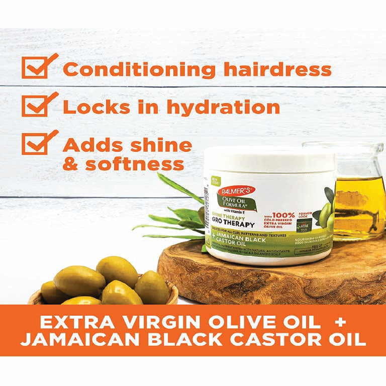 Olive Oil Olive Hairdress Formula Jar 5.25oz (3 pcs)