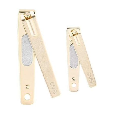 Qvs Clipper Set (Gold Plated) (2 pcs)