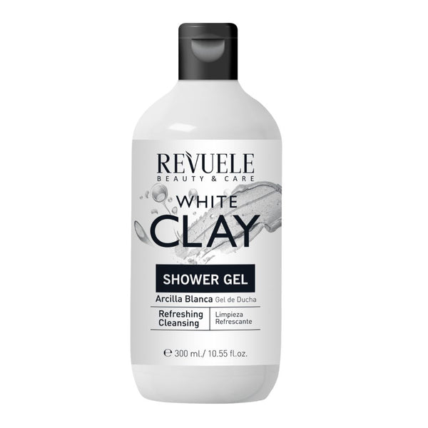 Revuele Clay Shower Gel Refreshing (White) 300ml (3 pcs)