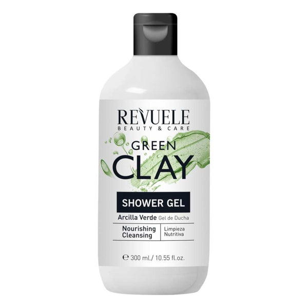 Revuele Clay Shower Gel Nourishing (Green) 300ml (3 pcs)