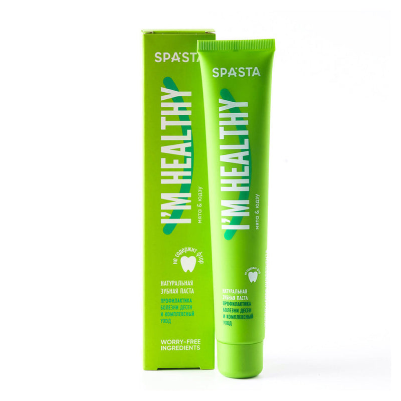 Spasta Natural Toothpaste - Gum Strengthening & Complex Care, 90ml