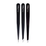 Truyu by QVS 3 Tweezer Tips (Point,Combo,Slant) (2 pcs)