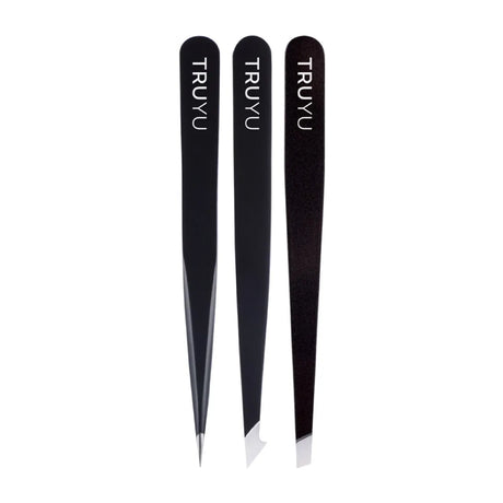 Truyu by QVS 3 Tweezer Tips (Point,Combo,Slant) (2 pcs)