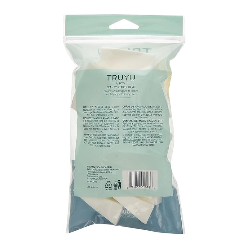 Truyu by QVS Makeup Wedges 20's (2 pcs)