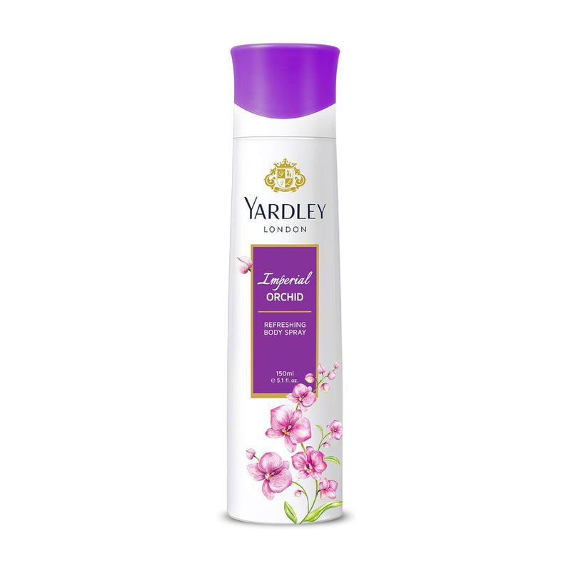 Yardley Body Spray Imperial Orchid 150ml (3 pcs)