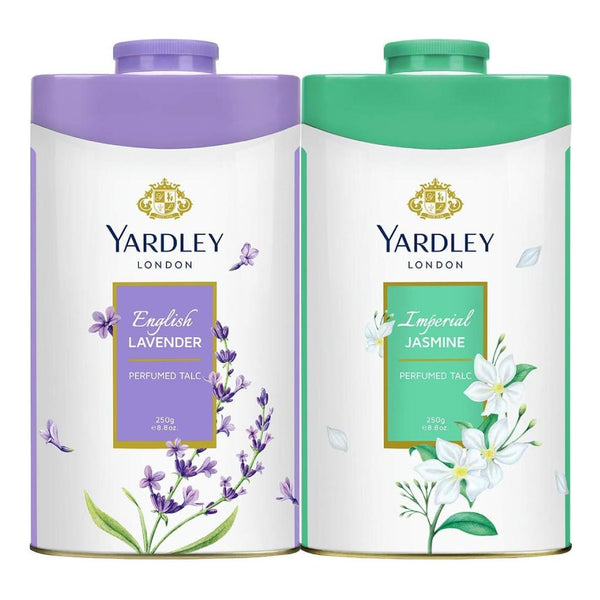 Yardley London Talc Asstd. 250g x 2 Dual Pack