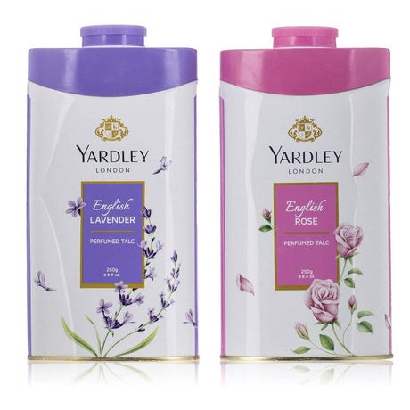 Yardley London Talc Asstd. 250g x 2 Dual Pack