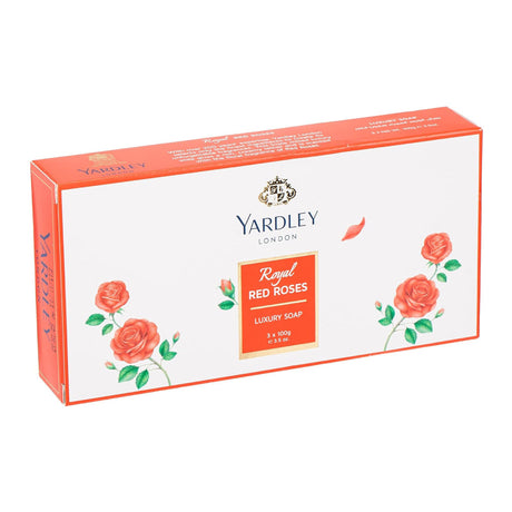 Yardley Soap Red Rose 100Gmx3