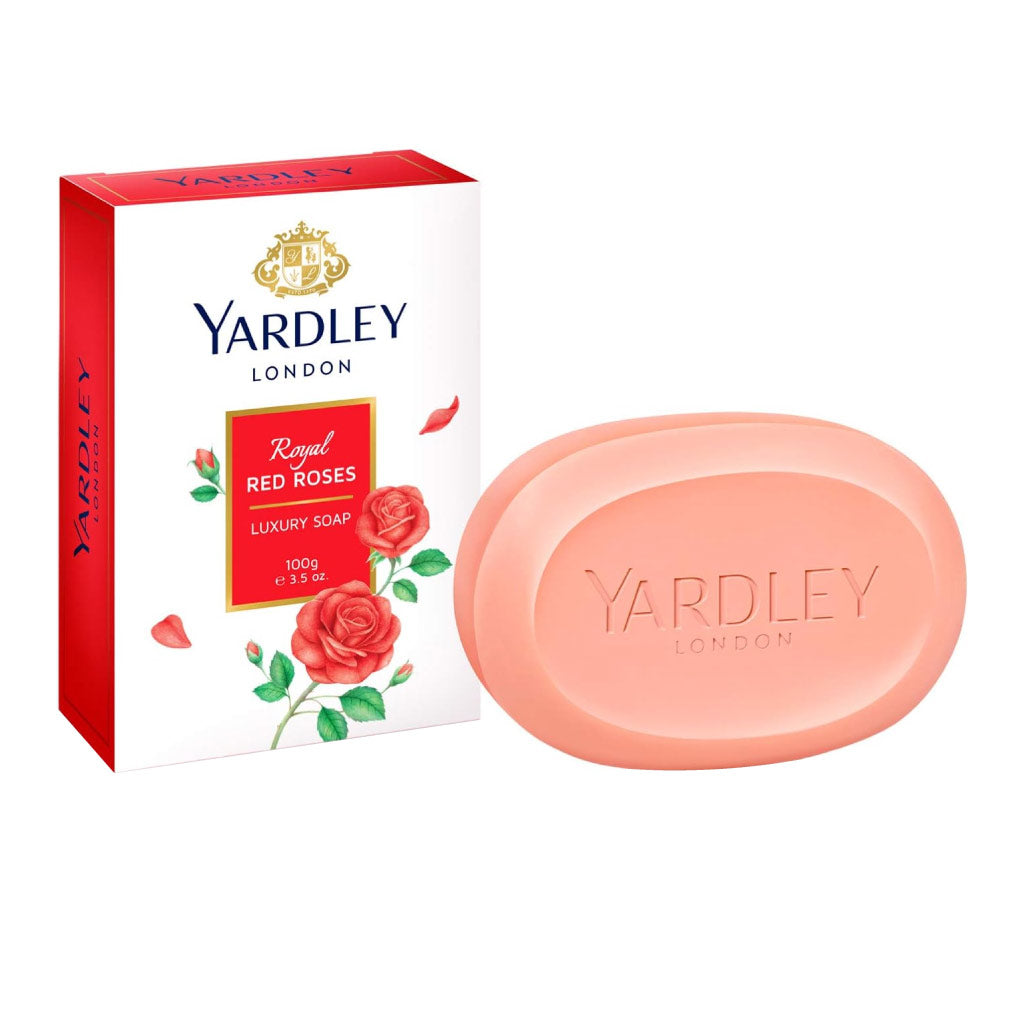 Yardley Soap Red Rose 100Gmx3