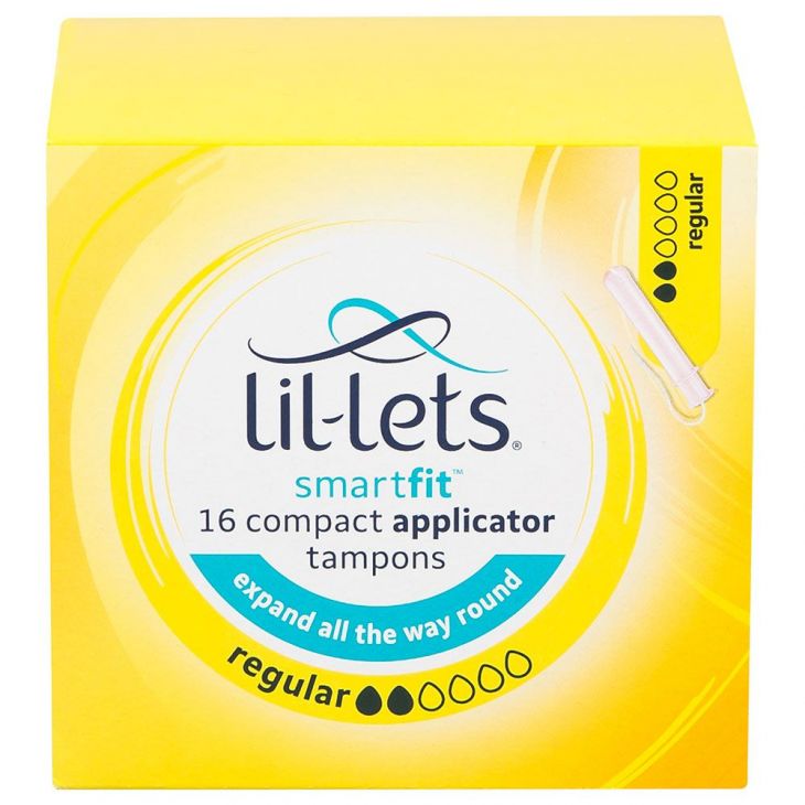 Lil-lets Compact Applicator Tampons Regular 16's (4 pcs)