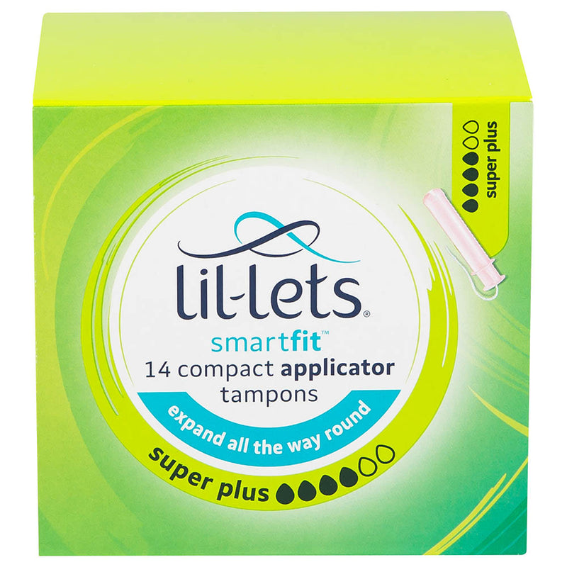 Lil-lets Compact Applicator Tampons Super Plus 14's (4 pcs)