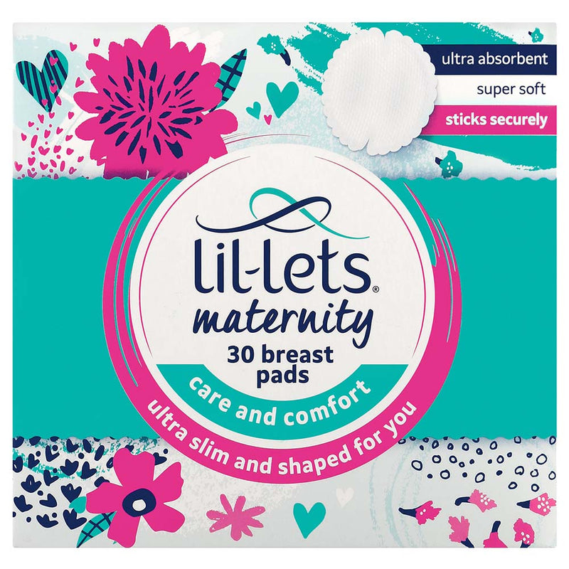 Lil-Lets Ultra Slim Maternity Breast Pads 30's (4 Packs)